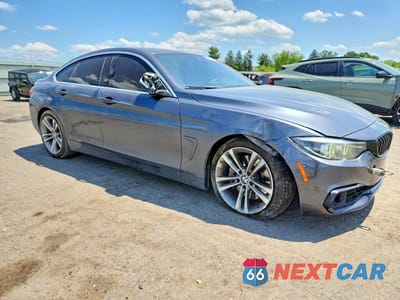 Czwarte zdjęcie samochodu z boku: 2019 BMW 440I GRAN COUPE VIN:WBA4J5C56KBM66104 - miniatura