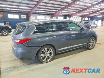 Trzecie zdjęcie samochodu z tyłu: 2013 INFINITI JX35 BASE VIN:5N1AL0MM3DC342101 - miniatura