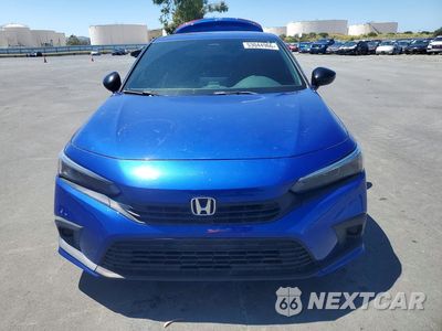 Piąte zdjęcie samochodu w środku: 2022 HONDA CIVIC SPORT VIN:2HGFE2F58NH581004 - miniatura
