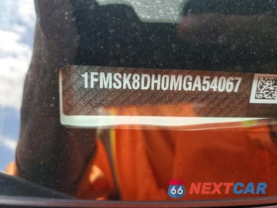 Zdjęcie 12 z 12 samochodu: 2021 FORD EXPLORER XLT VIN:1FMSK8DH0MGA54067 - miniatura