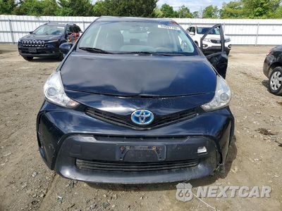 Piąte zdjęcie samochodu w środku: 2017 TOYOTA PRIUS V TWO VIN:JTDZN3EU5HJ059914 - miniatura