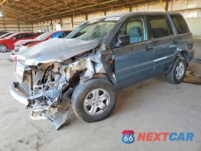 2007 HONDA PILOT LX 2HKYF18187H501171 - główne zdjęcie licytacji z USA - miniatura