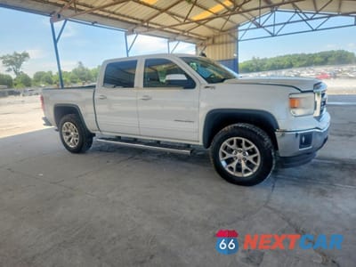 Czwarte zdjęcie samochodu z boku: 2015 GMC SIERRA K1500 SLE VIN:3GTU2UEC1FG471522 - miniatura