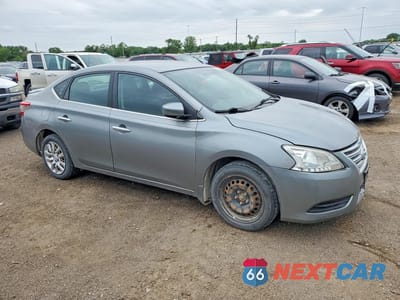 Czwarte zdjęcie samochodu z boku: 2013 NISSAN SENTRA S VIN:3N1AB7AP1DL775311 - miniatura