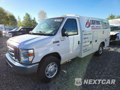 2018 FORD ECONOLINE E350 SUPER DUTY CUTAWAY VAN 1FDWE3F63JDC30307 - główne zdjęcie licytacji z USA - miniatura