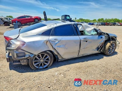 Trzecie zdjęcie samochodu z tyłu: 2020 HONDA CIVIC EX VIN:19XFC1F35LE024525 - miniatura