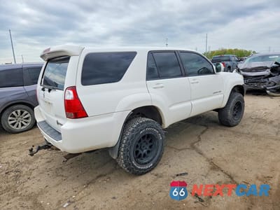 Trzecie zdjęcie samochodu z tyłu: 2006 TOYOTA 4RUNNER LIMITED VIN:JTEBT17R268032867 - miniatura
