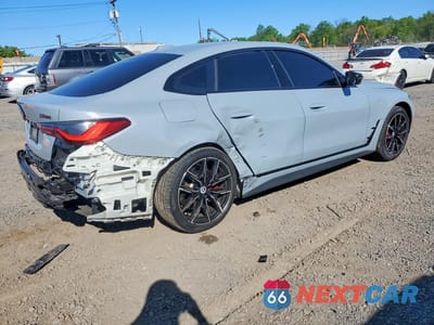Trzecie zdjęcie samochodu z tyłu: 2023 BMW I4 M50 VIN:WBY33AW09PFP11834 - miniatura