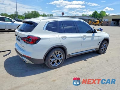 Trzecie zdjęcie samochodu z tyłu: 2023 BMW X3 XDRIVE30I VIN:5UX53DP03P9R66339 - miniatura