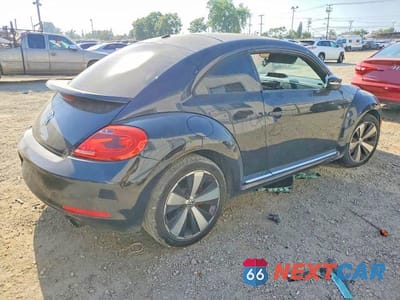 Trzecie zdjęcie samochodu z tyłu: 2013 VOLKSWAGEN BEETLE TURBO VIN:3VWV67ATXDM602667 - miniatura