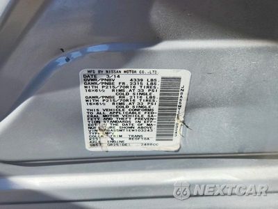 Zdjęcie 13 z 13 samochodu: 2014 NISSAN ROGUE SELECT S VIN:JN8AS5MT1EW103243 - miniatura