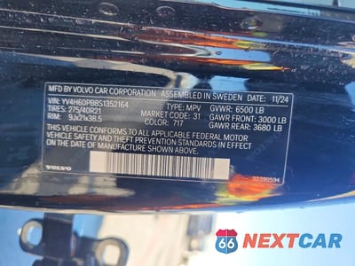 Zdjęcie 12 z 12 samochodu: 2025 VOLVO XC90 PLUS VIN:YV4H60PB8S1352164 - miniatura