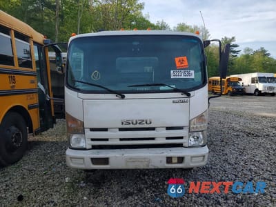 Piąte zdjęcie samochodu w środku: 2014 ISUZU NPR HD DUMP TRUCK VIN:54DC4W1B6ES803777 - miniatura
