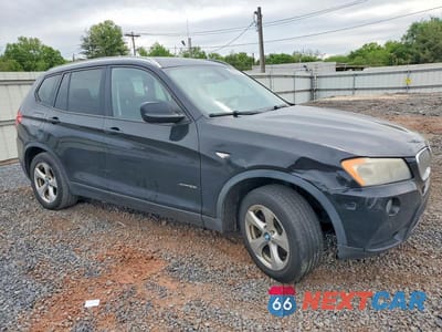 Czwarte zdjęcie samochodu z boku: 2011 BMW X3 XDRIVE28I VIN:5UXWX5C59BL707592 - miniatura
