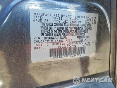 Zdjęcie 12 z 12 samochodu: 2015 NISSAN SENTRA VIN:3N1AB7AP7FL634701 - miniatura