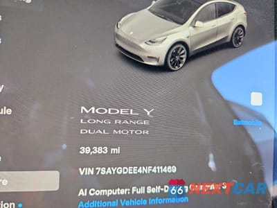 Zdjęcie 9 z 13 samochodu: 2022 TESLA MODEL Y VIN:7SAYGDEE4NF411469 - miniatura
