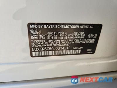 Zdjęcie 13 z 13 samochodu: 2018 BMW X5 XDRIVE50I VIN:5UXKR6C50J0U14212 - miniatura