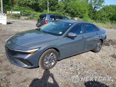2025 HYUNDAI ELANTRA HYBRID BLUE KMHLM4DJ1SU159550 - główne zdjęcie licytacji z USA - miniatura