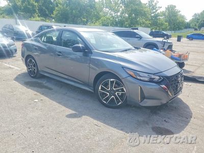 Czwarte zdjęcie samochodu z boku: 2025 NISSAN SENTRA SR VIN:3N1AB8DV0SY330834 - miniatura