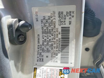 Zdjęcie 13 z 13 samochodu: 2004 LEXUS GX 470 VIN:JTJBT20X540036049 - miniatura