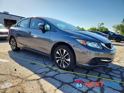 Czwarte zdjęcie samochodu z boku: 2013 HONDA CIVIC EX VIN:19XFB2F81DE032823 - miniatura