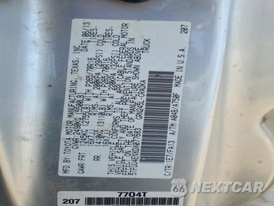 Zdjęcie 12 z 12 samochodu: 2013 TOYOTA TACOMA V6 VIN:5TFUU4ENXDX077683 - miniatura