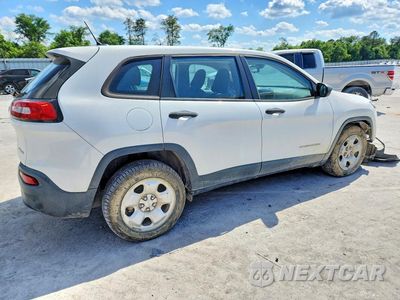 Trzecie zdjęcie samochodu z tyłu: 2016 JEEP CHEROKEE SPORT VIN:1C4PJLAB1GW259245 - miniatura