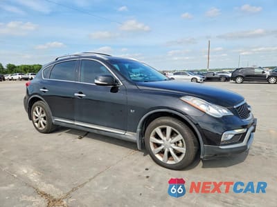 Czwarte zdjęcie samochodu z boku: 2017 INFINITI QX50 BASE VIN:JN1BJ0RP9HM386639 - miniatura