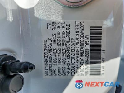 Zdjęcie 13 z 13 samochodu: 2021 HONDA CR-V EXL VIN:7FARW1H84ME021810 - miniatura
