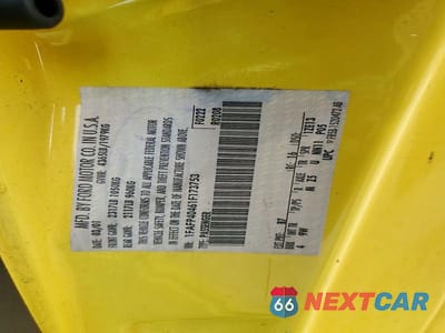 Zdjęcie 12 z 12 samochodu: 2001 FORD MUSTANG VIN:1FAFP40461F173753 - miniatura