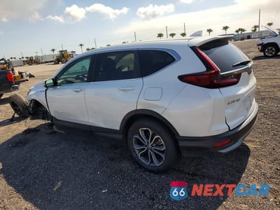 Drugie zdjęcie samochodu z przodu: 2021 HONDA CR-V EXL VIN:7FART6H86ME028232 - miniatura