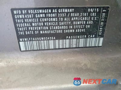 Zdjęcie 12 z 12 samochodu: 2016 VOLKSWAGEN GOLF R VIN:WVWLF7AU9GW034354 - miniatura