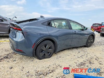Trzecie zdjęcie samochodu z tyłu: 2024 TOYOTA PRIUS LE VIN:JTDADABU3R3020463 - miniatura
