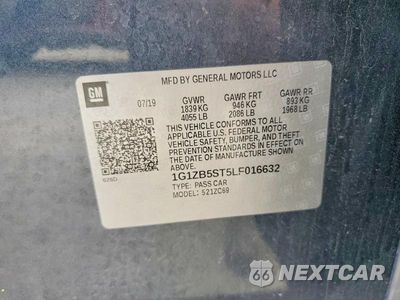 Zdjęcie 12 z 12 samochodu: 2020 CHEVROLET MALIBU LS VIN:1G1ZB5ST5LF016632 - miniatura