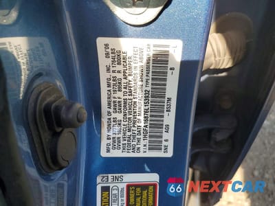 Zdjęcie 12 z 12 samochodu: 2006 HONDA CIVIC EX VIN:1HGFA16876L153932 - miniatura