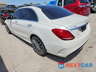 Drugie zdjęcie samochodu z przodu: 2015 MERCEDES-BENZ C 400 4MATIC VIN:55SWF6GB1FU030555 - miniatura