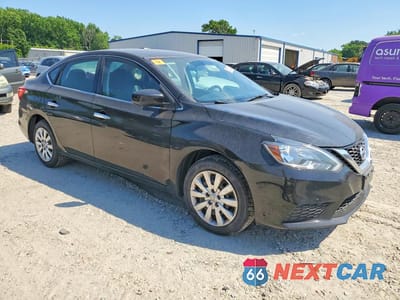 Czwarte zdjęcie samochodu z boku: 2019 NISSAN SENTRA S VIN:3N1AB7AP1KY353829 - miniatura
