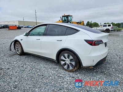 Drugie zdjęcie samochodu z przodu: 2022 TESLA MODEL Y VIN:7SAYGDEE3NF435102 - miniatura