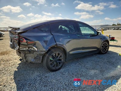 Trzecie zdjęcie samochodu z tyłu: 2023 TESLA MODEL X VIN:7SAXCAE58PF424945 - miniatura