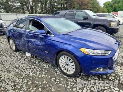 Czwarte zdjęcie samochodu z boku: 2016 FORD FUSION SE PHEV VIN:3FA6P0PU0GR134618 - miniatura