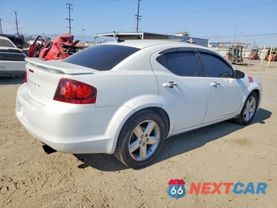 Trzecie zdjęcie samochodu z tyłu: 2013 DODGE AVENGER SE VIN:1C3CDZAB7DN518271 - miniatura