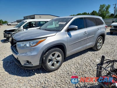 2015 TOYOTA HIGHLANDER LIMITED 5TDDKRFH5FS222973 - główne zdjęcie licytacji z USA - miniatura