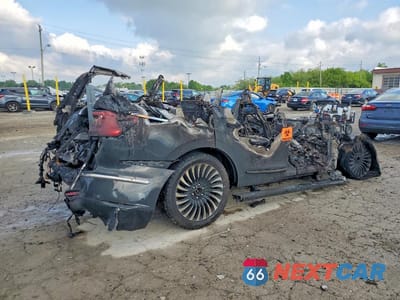 Trzecie zdjęcie samochodu z tyłu: 2019 LINCOLN NAVIGATOR BLACK LABEL VIN:5LMJJ2TT6KEL04502 - miniatura