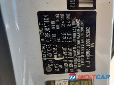 Zdjęcie 12 z 12 samochodu: 2016 KIA SEDONA LX VIN:KNDMB5C10G6192802 - miniatura