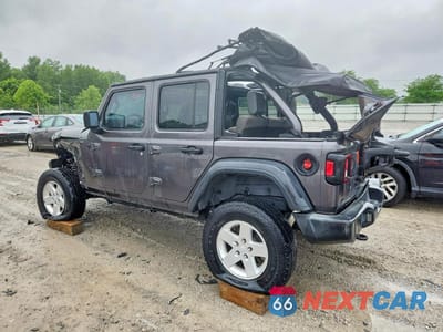 Drugie zdjęcie samochodu z przodu: 2018 JEEP WRANGLER UNLIMITED SPORT VIN:1C4HJXDGXJW151555 - miniatura