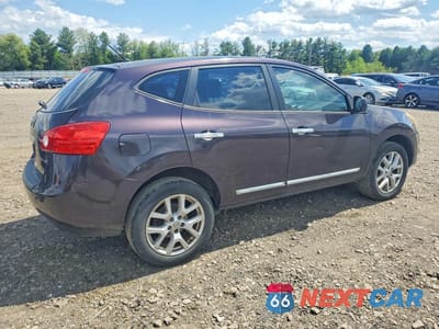 Trzecie zdjęcie samochodu z tyłu: 2014 NISSAN ROGUE SELECT S VIN:JN8AS5MV7EW200755 - miniatura