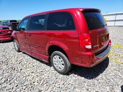 Drugie zdjęcie samochodu z przodu: 2014 DODGE GRAND CARAVAN SE VIN:2C4RDGBG3ER296546 - miniatura