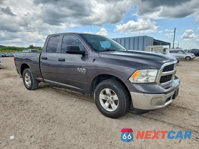 Czwarte zdjęcie samochodu z boku: 2021 RAM 1500 CLASSIC TRADESMAN VIN:1C6RR6FGXMS512029 - miniatura