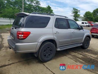 Trzecie zdjęcie samochodu z tyłu: 2004 TOYOTA SEQUOIA LIMITED VIN:5TDZT38A94S231186 - miniatura