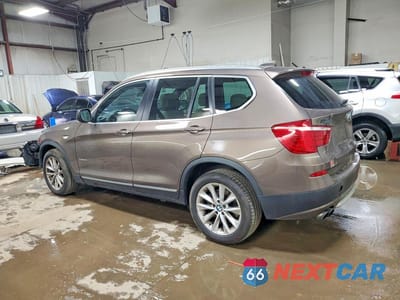 Drugie zdjęcie samochodu z przodu: 2013 BMW X3 XDRIVE28I VIN:5UXWX9C57D0A23249 - miniatura